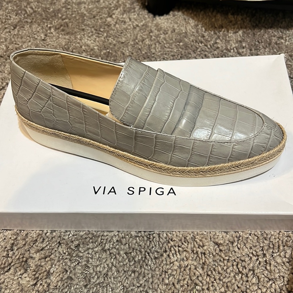 VIA SPIGA, TENLEY FROST LE color grey 7 1/2